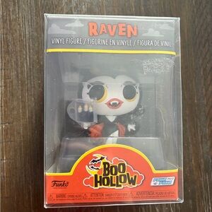 Raven Boo Hollow Funko Vinyl Figure - Black, White, Orange